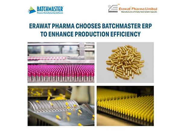 Central India’s Leading Pharma Manufacturer, Erawat Pharma, Chooses BatchMaster ERP to Enhance Production Efficiency